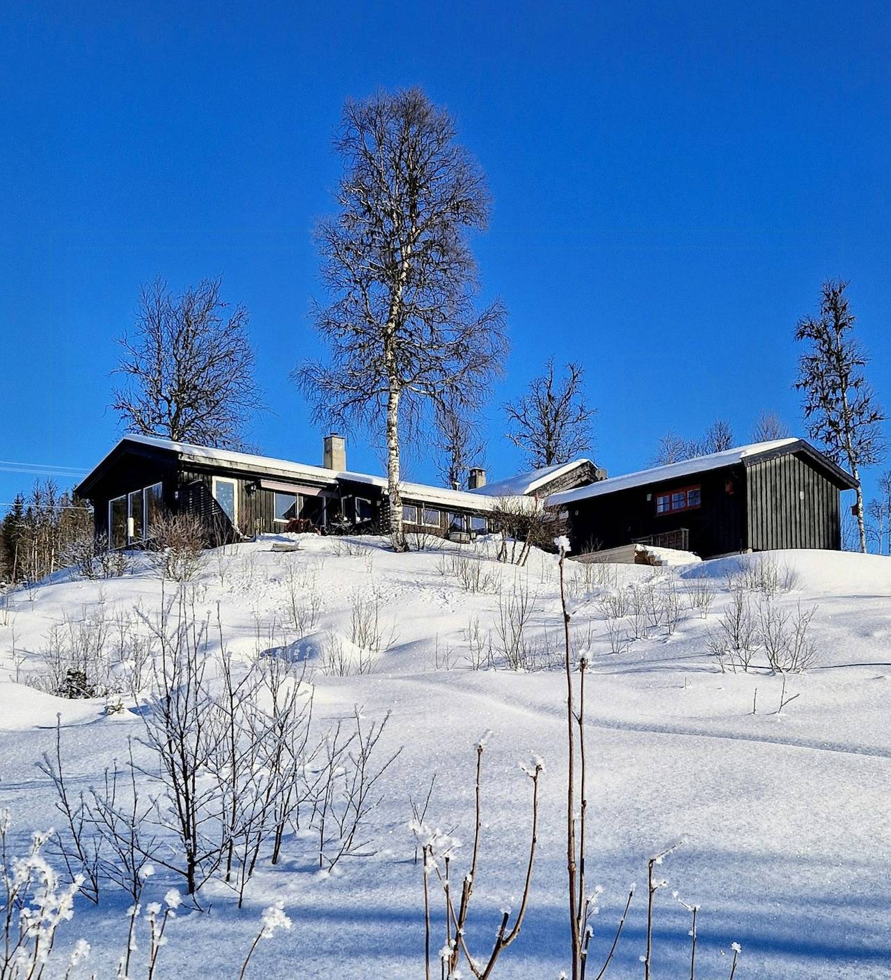 Stor usjenert hytte med spa og utsikt i Valdres in Etnedal kommune