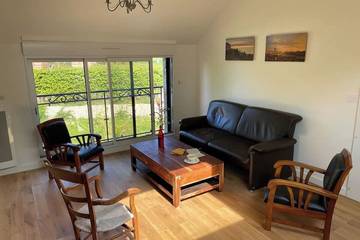Gîte pour 4 personnes, avec jardin à Hautot-l'Auvray