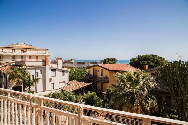 Appartement de vacances pour 8 personnes, avec terrasse et vue, animaux acceptés - 1