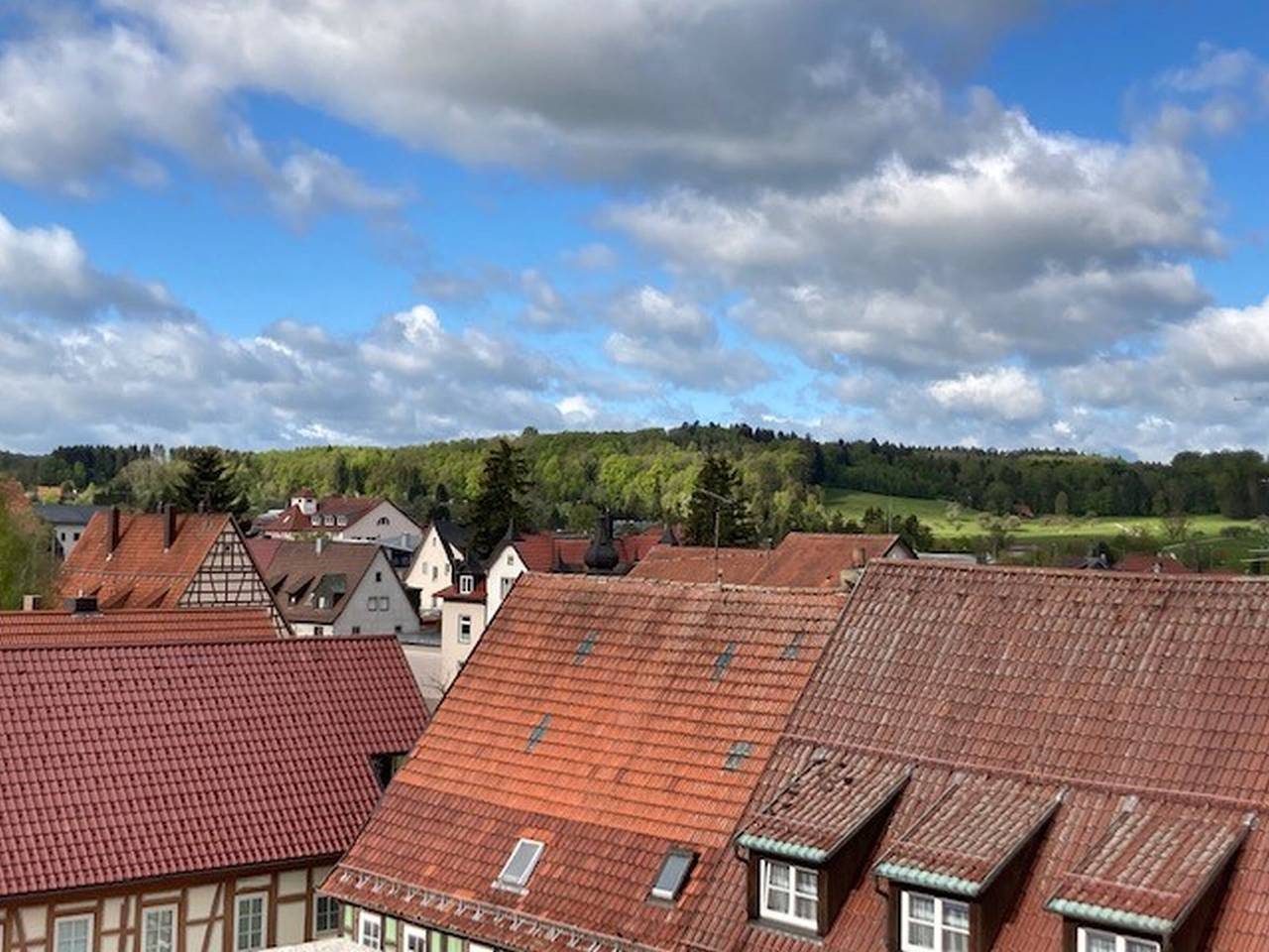 Ganze Wohnung, Ferienwohnung Rahel" mit gemeinsamer Terrasse und Wlan in Münsingen, Neckar-Alb