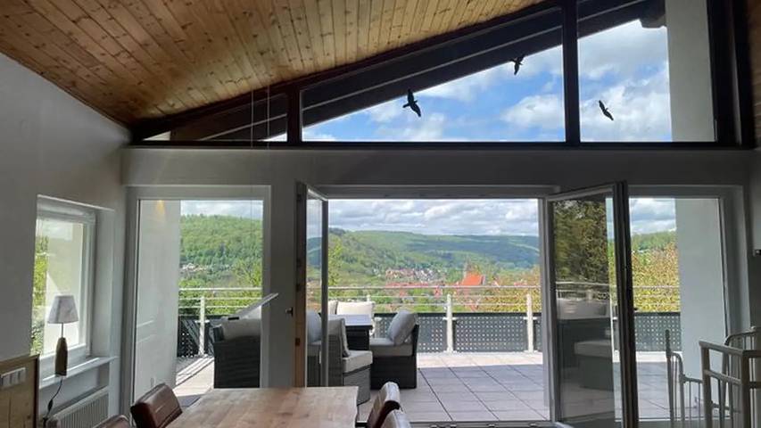 Ferienhaus für 4 Personen, mit Balkon und Terrasse sowie Garten in Werratal