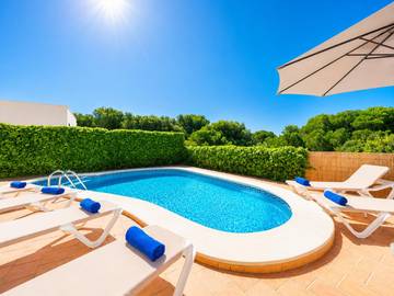 Villa in Es Mercadal, Coast of Menorca für 6 