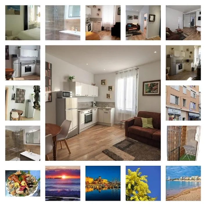 Appartement de vacances pour 4 personnes, avec terrasse et vue - 1