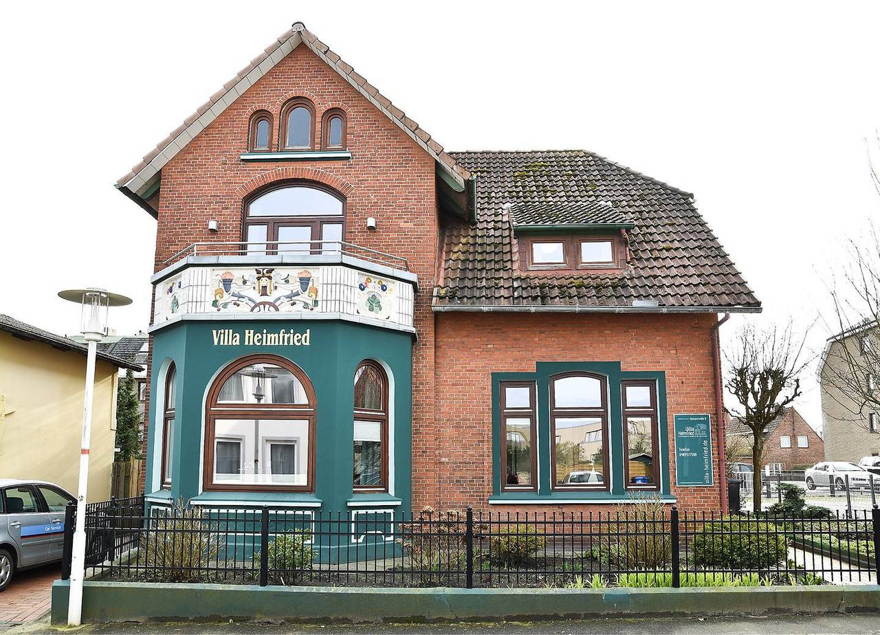 Villa Heimfried - Freistehendes Ferienhaus in Büsums Zentrum in Hafen Büsum, Büsum