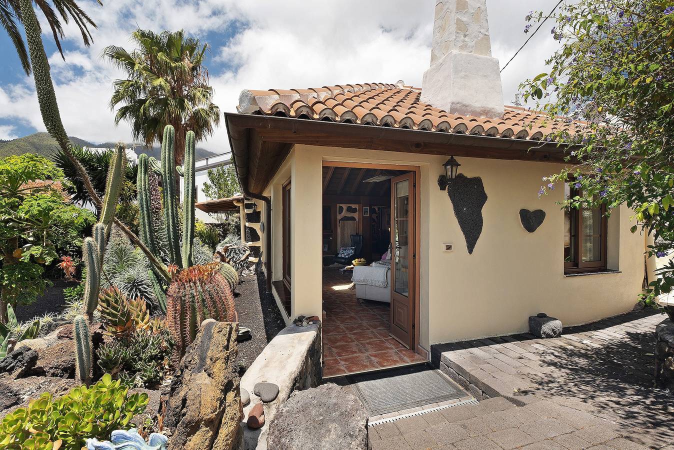 Casa de vacaciones "El Gordi" con vistas al mar, terraza compartida y Wi-Fi in El Paso, La Palma Sur