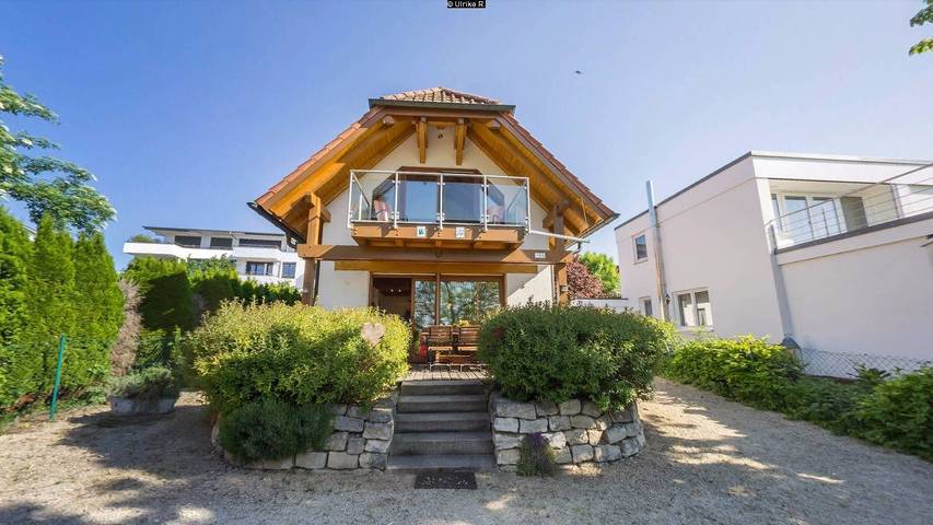 Ferienhaus für 6 Personen, mit Balkon und Terrasse sowie Garten und Seeblick in Obersee (Bodensee) - 4