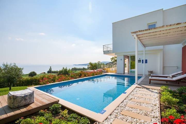 Ferienhaus für 6 Personen, mit Terrasse und Garten