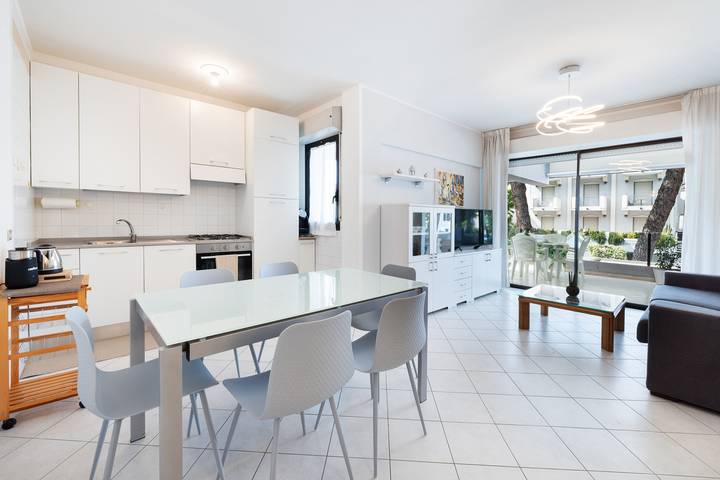 Ferienwohnung für 6 Personen, mit Pool und Terrasse, mit Haustier in Riccione - 2