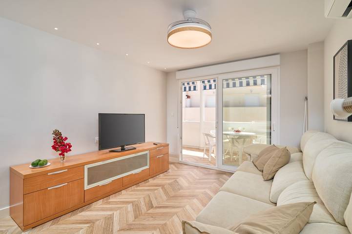 Appartement entier, Appartement 'Mediterraneo' avec vue sur la mer, Wi-Fi et climatisation in La Herradura, Almuñecar