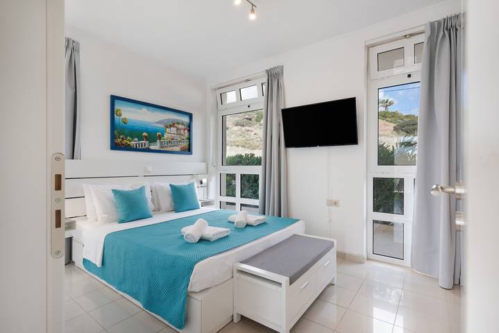Ganze Wohnung, Apartment mit Meerblick in Strandnähe in Lasithi