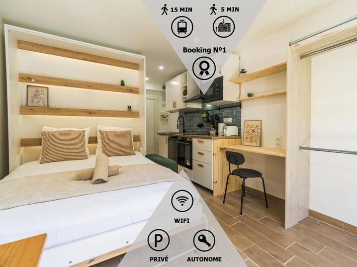 Location de vacances pour 2 personnes, avec Terrasse à Guingamp