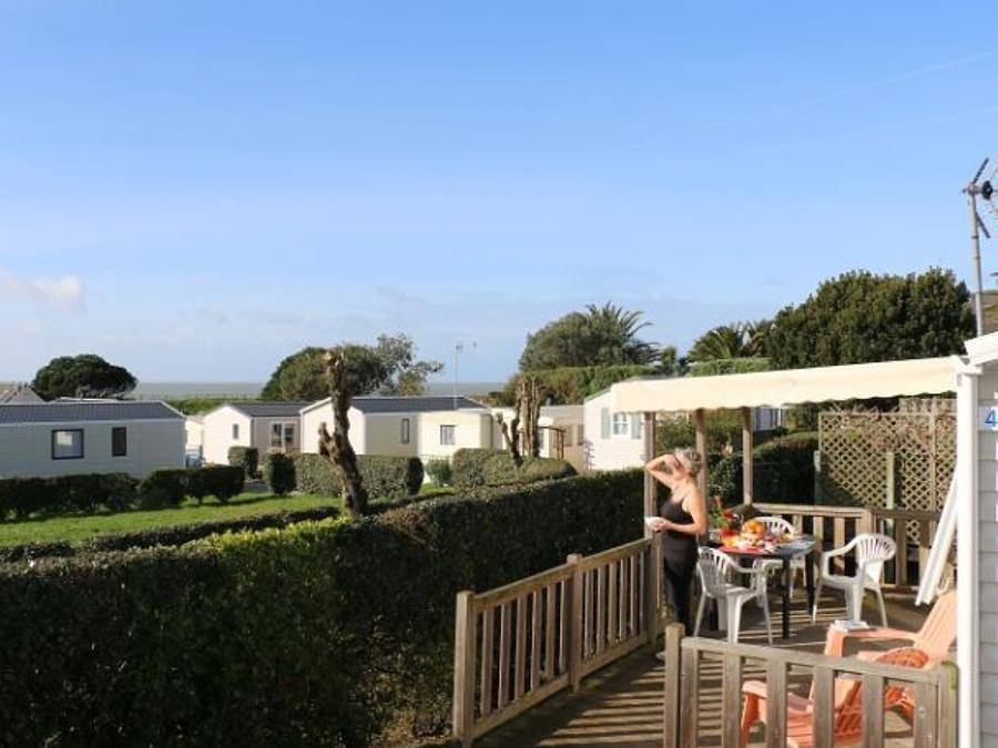 Camping Landrezac Plage - Mobilhome 6 personas - Familiar - 32m² - 3 habitaciones in Sarzeau, Côte des Mégalithes
