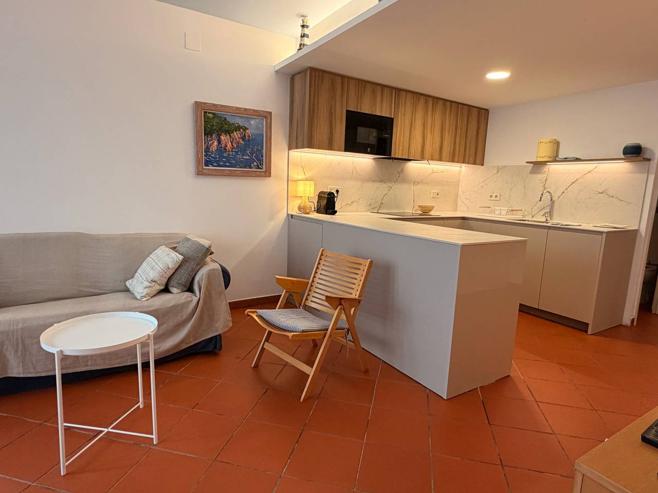Ganze Wohnung, Tamariu Beach 1- Beachfront Home with wifi & views in Aigua Xelida, Tamariu