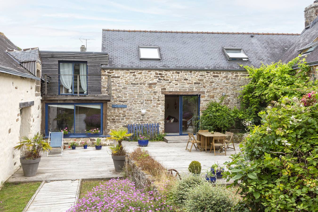 Ferienhaus 'Avec Piscine-Cap Sizun' mit privater Terrasse, privatem Garten und Wi-Fi in Confort-Meilars, Quimper und Umgebung