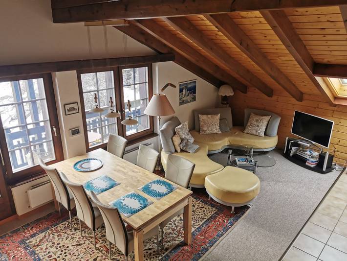 Ferienwohnung für 5 Personen, mit Balkon in Grächen