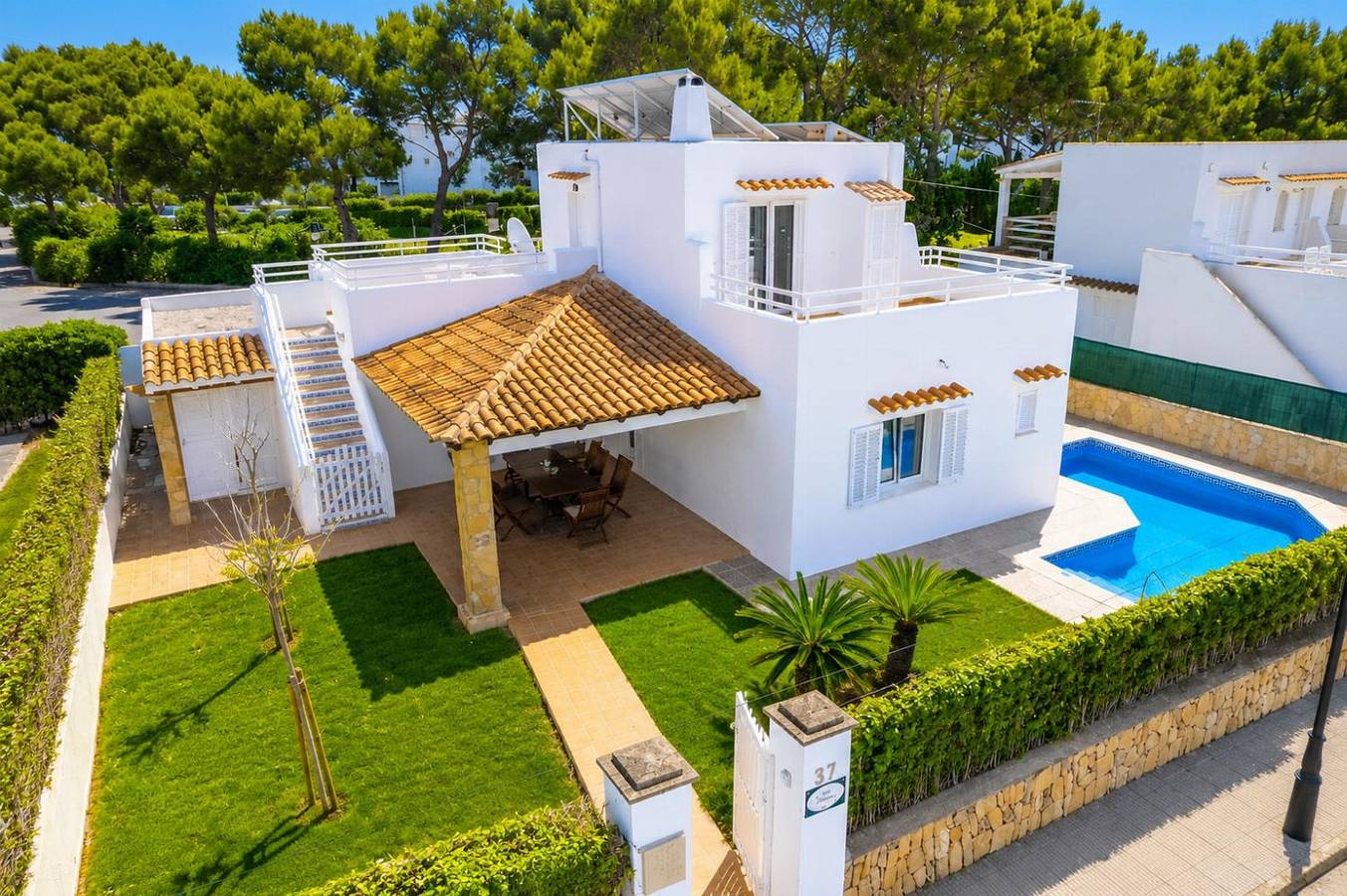 Villa Roca Nova in Cala Egos, Santanyí