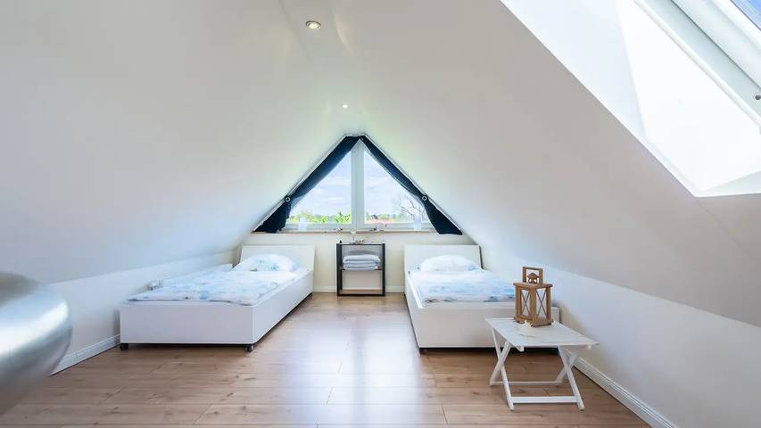 Ferienwohnung für 4 Personen, mit Terrasse und Garten sowie Sauna in Langholz - 3