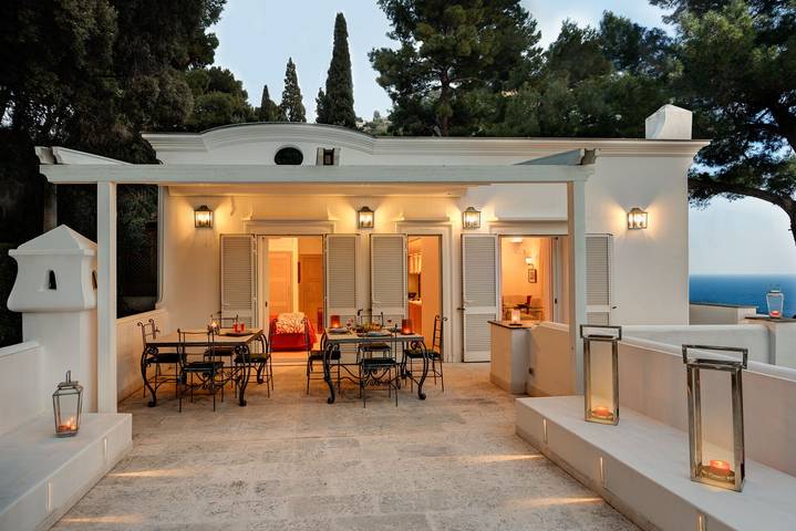 Villa per 4 persone, con Balcone e Terrazza nonché Giardino a Capri