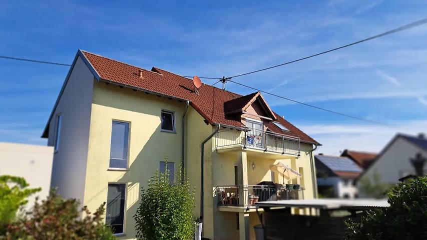 Ferienwohnung für 4 Personen, mit Garten und Balkon