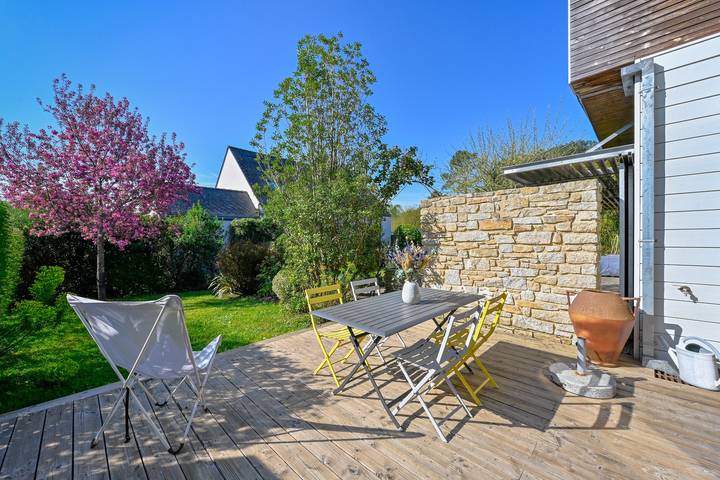 Ferienhaus für 4 Personen mit Terrasse in Carnac, Côte des Mégalithes