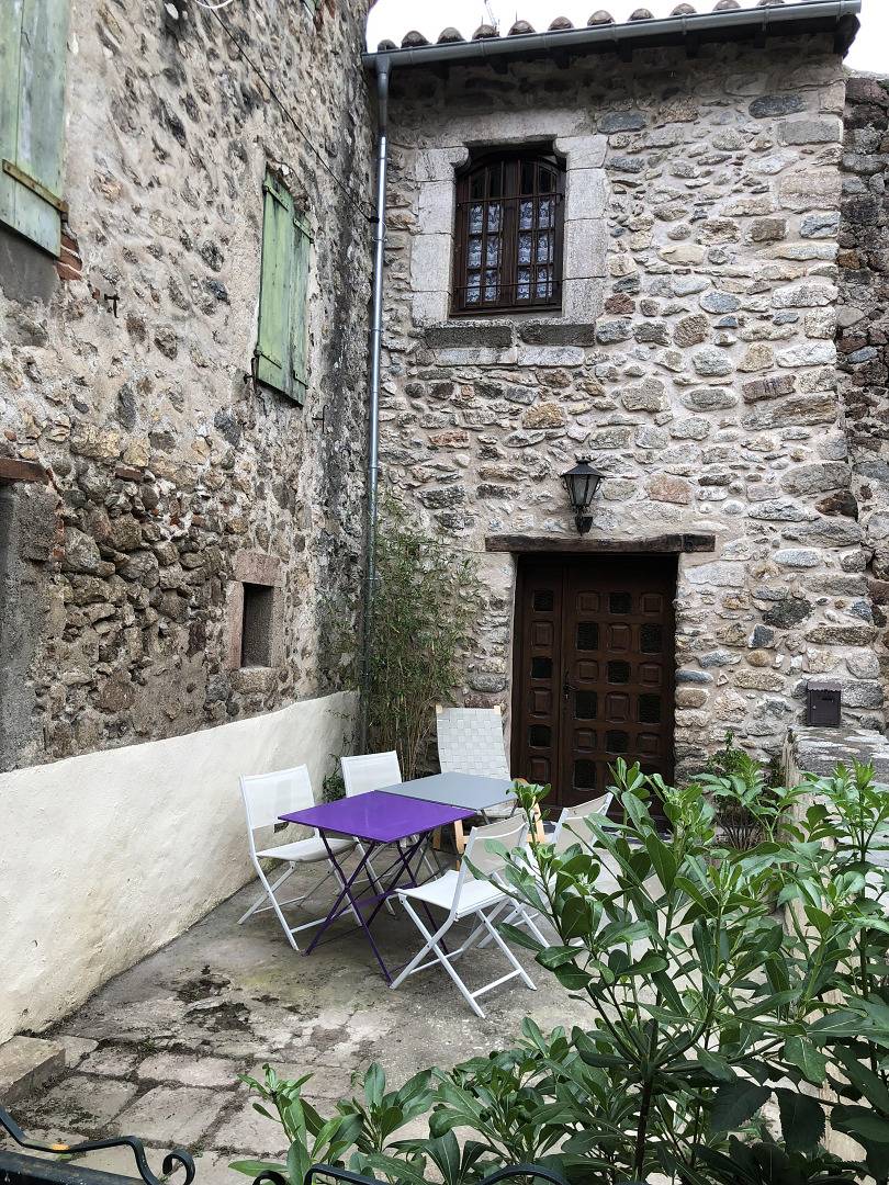La maison des Tisserands in Villefranche-de-Conflent, Parc naturel régional des Pyrénées catalanes