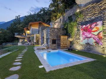 Chalet para 2 Personas en Ronco sopra Ascona, Western Alps, Foto 2