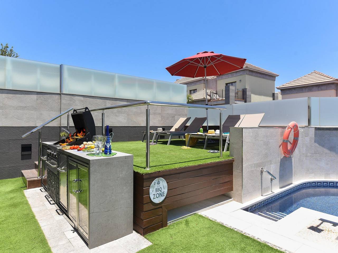 Chalet para 8 personas con terraza in Maspalomas, San Bartolomé de Tirajana