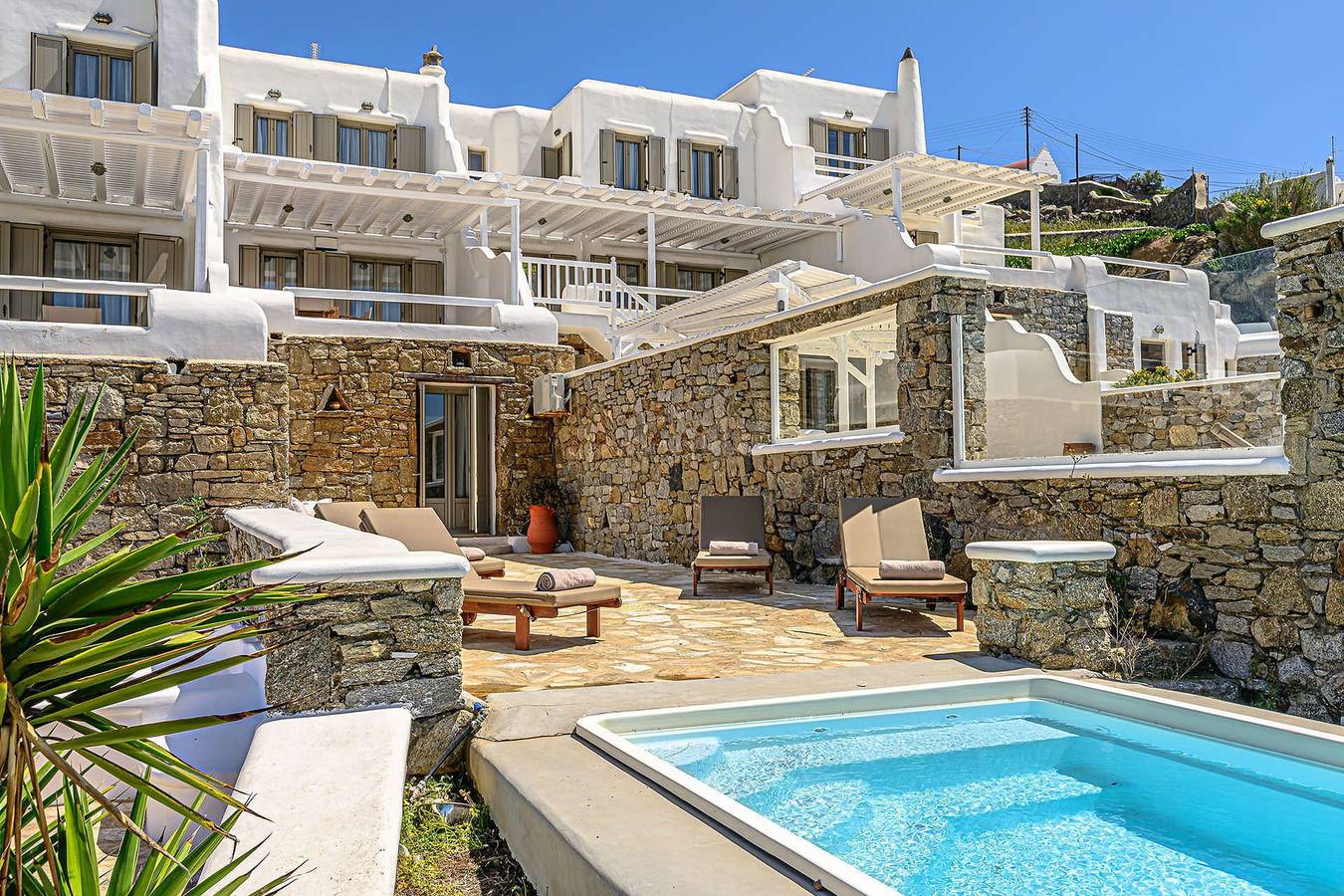 Villa pour 8 personnes avec jardin in Glastros, Mykonos