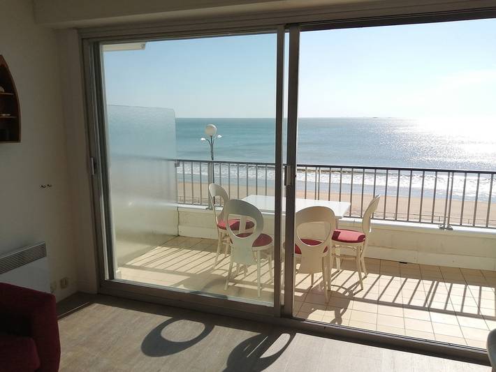 Vakantiewoning voor 2 personen, met Uitzicht op zee en Terras in La Baule-Escoublac