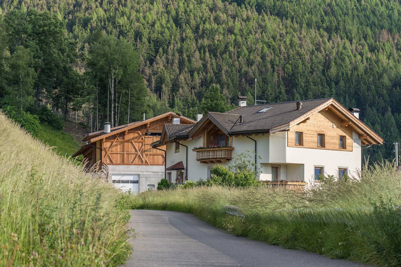 Ganze Wohnung, Ferienwohnung 'Solerhof Terrasse' mit Bergblick, privater Terrasse und Wlan in Lajen, Dolomiti Superski