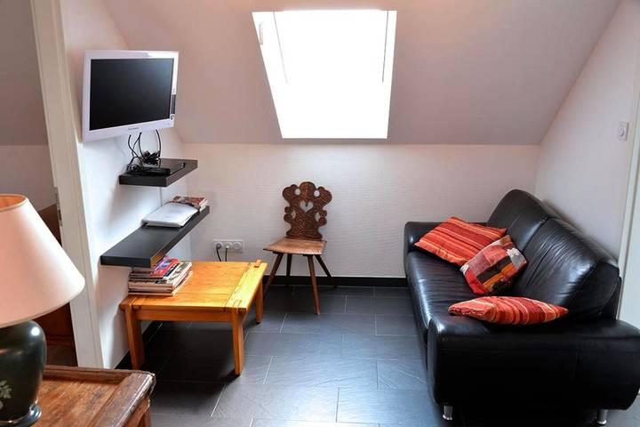 Location de vacances pour 4 personnes, avec vue et jardin à Thannenkirch