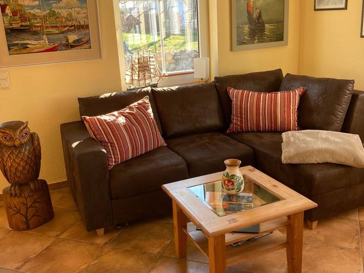 Ferienhaus für 4 Personen, mit Garten und Terrasse sowie Seeblick, kinderfreundlich in Fuhlendorf - 3