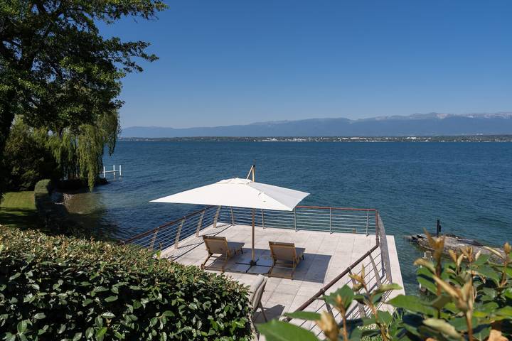 Ferienhaus für 16 Personen am Genfer See