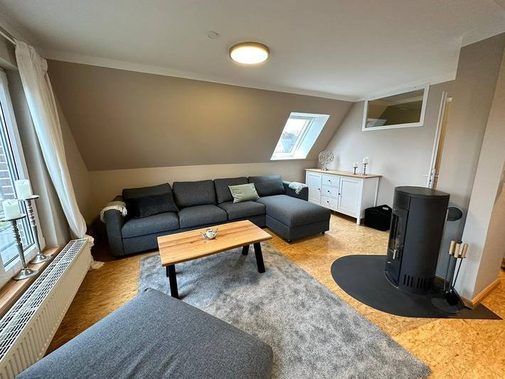Appartement de vacances entier, Einfach Meer Ferienwohnung Og in Tossens, Butjadingen