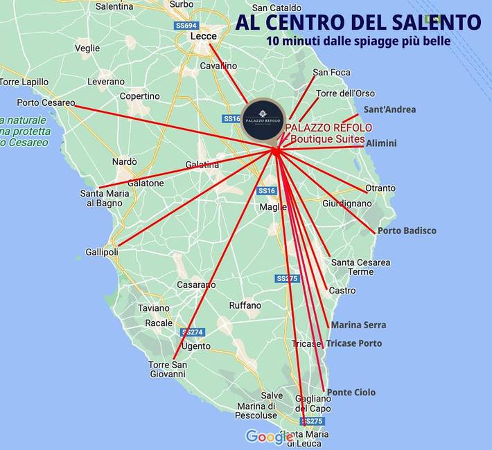 Location de vacances pour 3 personnes, avec vue et jardin, animaux acceptés à Martano - 2