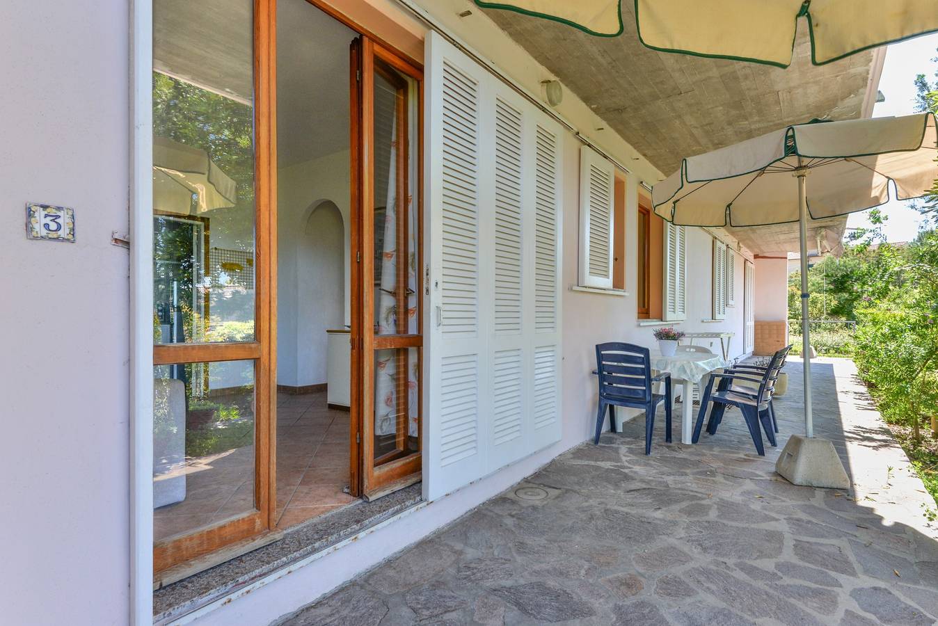 Ganze Wohnung, Apartment „Trilocale Bonalaccia 1“ mit Gemeinschaftspool und Wlan in Campo nell'Elba, Toskanischer Archipel