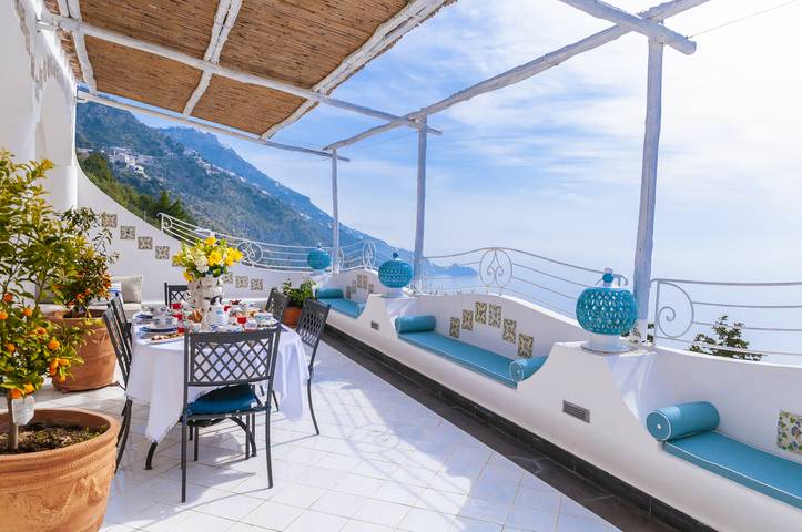 Villa per 6 persone, con Balcone e Idromassaggio nonché Terrazza a Praiano