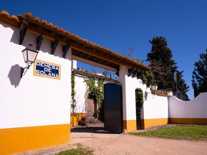 Ferienhaus für 2 Personen, mit Terrasse und Garten sowie Ausblick in Herrera de Alcántara