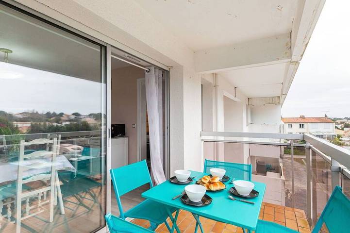 Appartement de vacances pour 4 personnes, avec balcon/terrasse