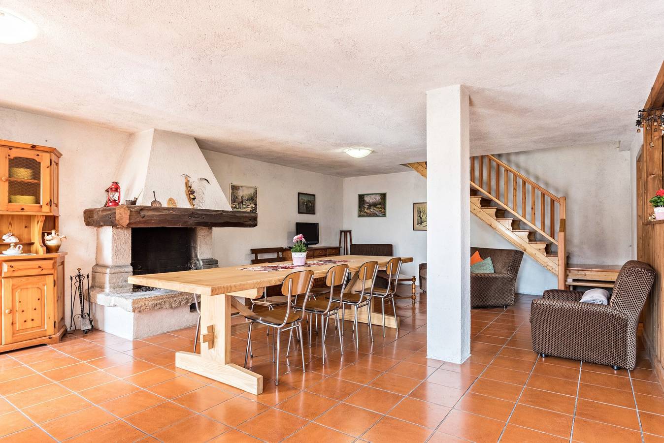 Beautiful Holiday Home “Baita Rustica immersa nel verde” with Mountain View in Roncone, Sella Giudicarie