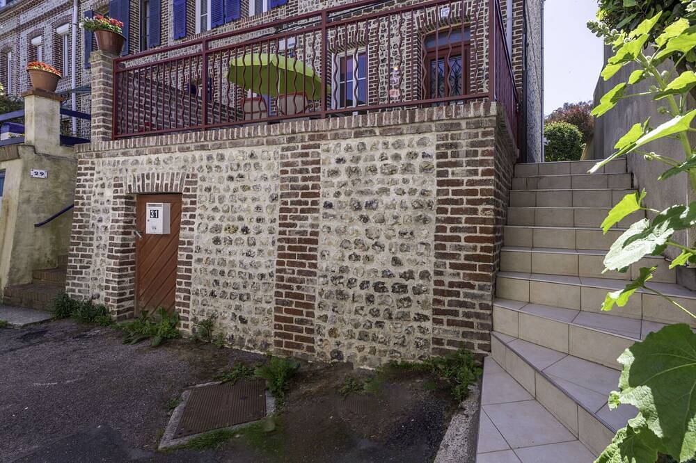 Preciosa casa de vacaciones  para 5 personas con Tv, terraza y aparcamiento in Yport, Región de Le Havre