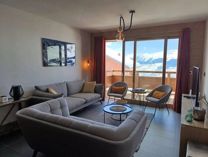 Gîte pour 6 personnes, avec terrasse et vue à Landry - 4