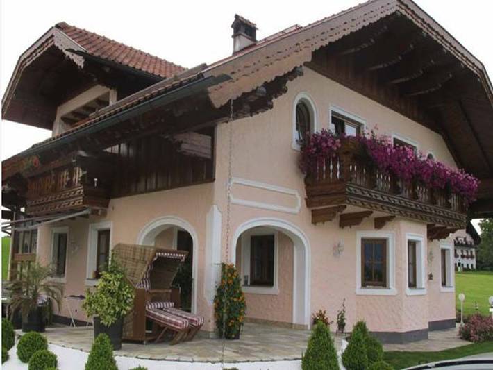 Ferienwohnung für 4 Personen, mit Garten und Seeblick am Mondsee