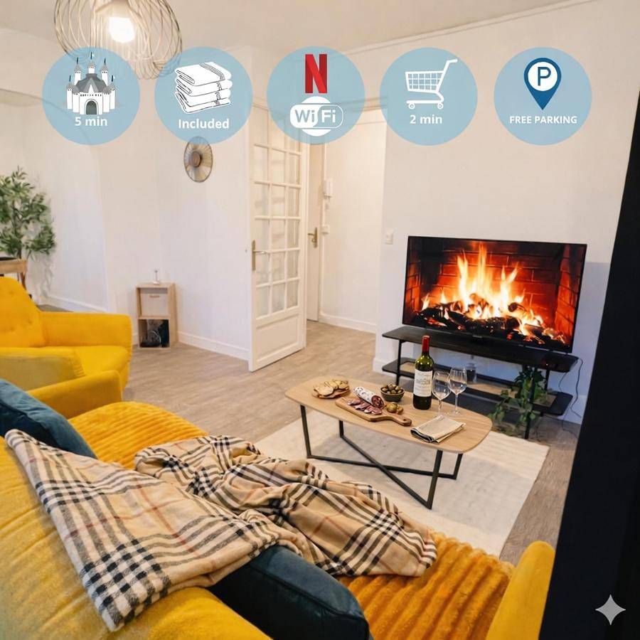Appartement entier, Le Coin Soleil - Netflix - Insead in Fontainebleau, Seine-et-Marne