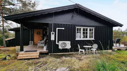 Ferienhaus für 6 Personen, mit Terrasse in Halden