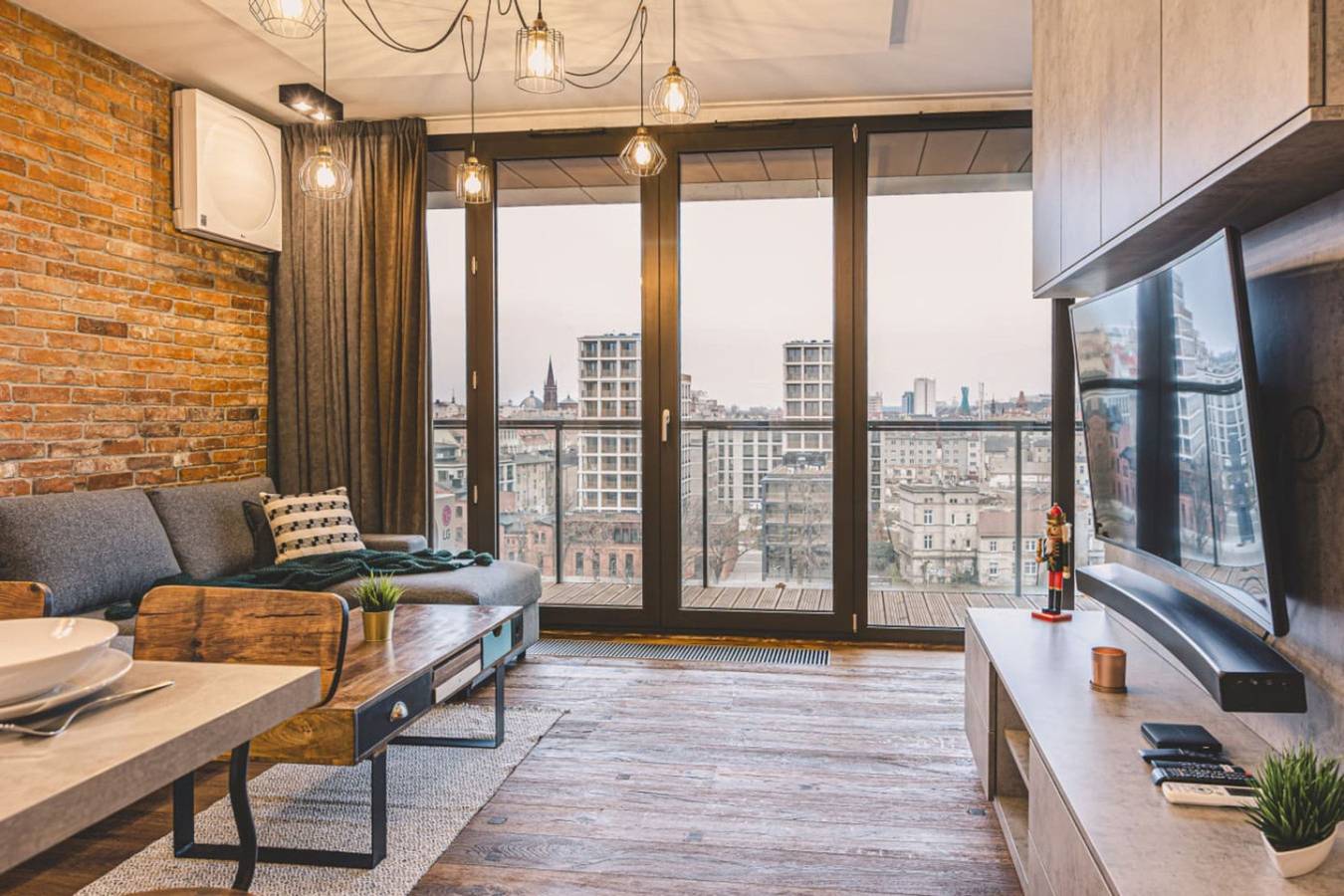 Ganze Wohnung, Ladrillo - Luksusowy Loft z Widokiem na Miasto in Bromberg, Kujawien-Pommern