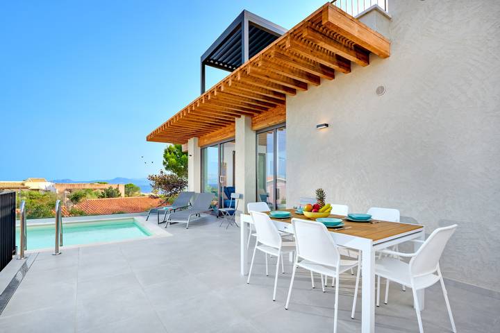 Ferienhaus für 6 Personen, mit Garten in Golfo Aranci