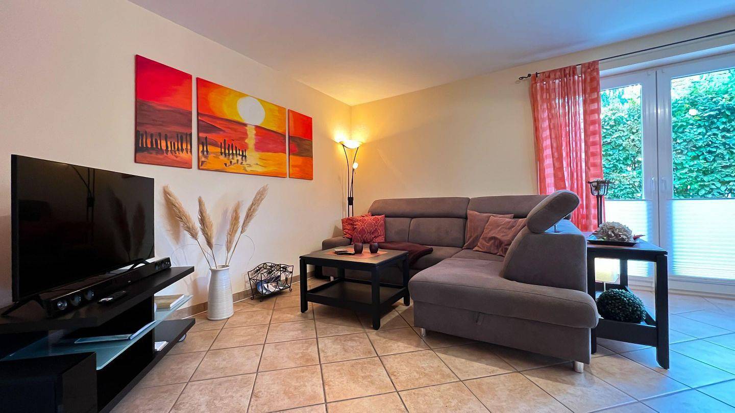 Ganze Wohnung, Ferienwohnung Findling mit Garten und Terrasse in Börgerende in Börgerende, Börgerende-Rethwisch