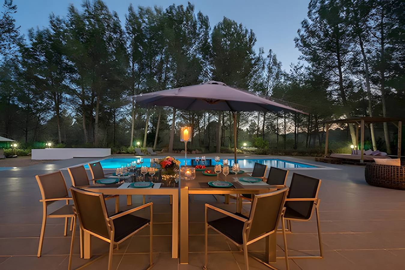 Villa "Can Drago" Private Pool, Large Garden, Terrace, Wifi & A/C in Santa Gertrudis de Fruitera, Santa Eulària des Riu