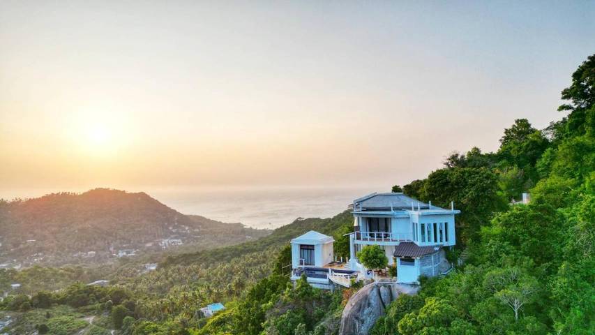 Location de vacances pour 6 personnes, avec balcon ainsi que piscine et vue dans Koh Tao - 3